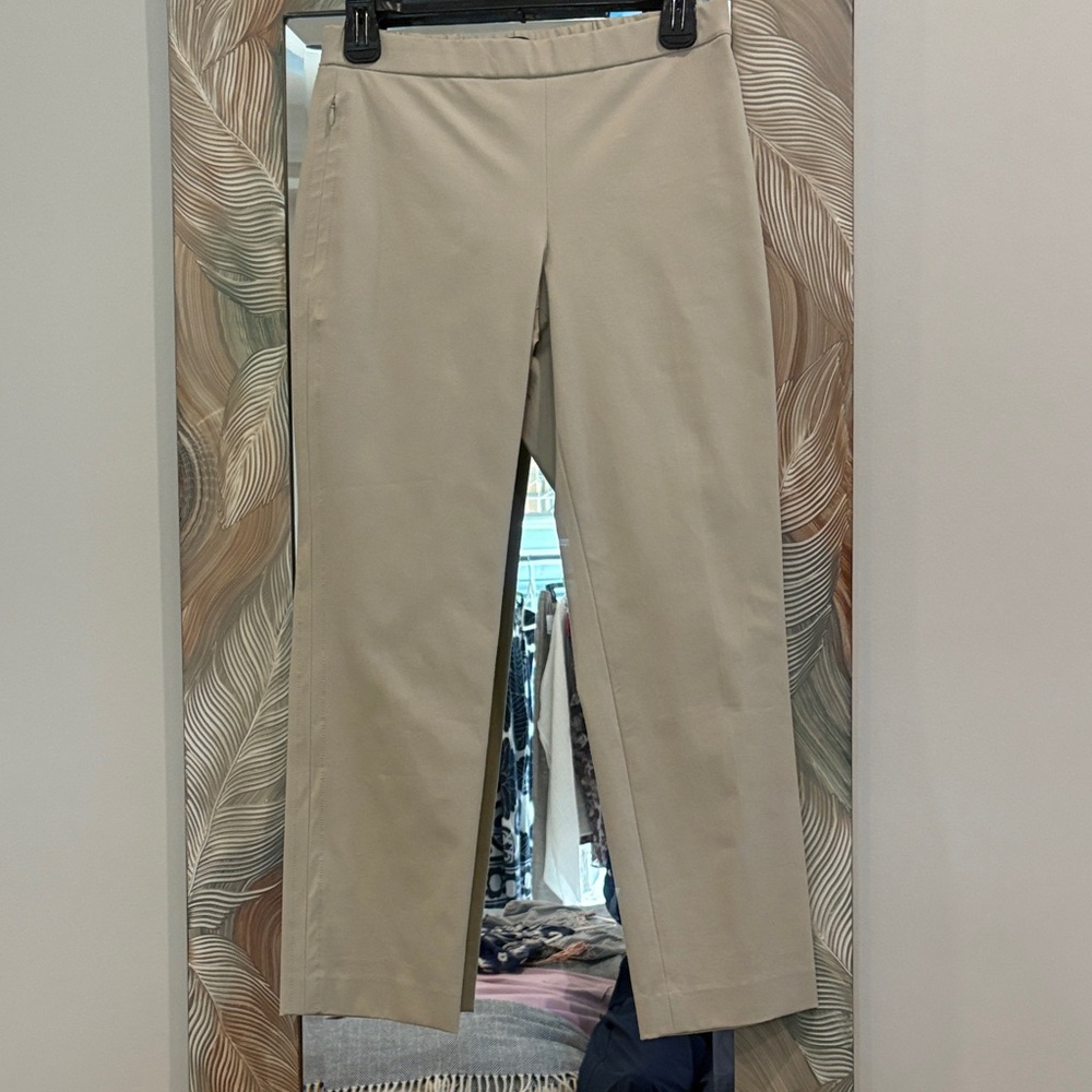 Theory Women's Skinny Cream Pants